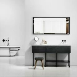 Audemar Vanity Unit With Stone Basin (Black 1600mm) 12 Audemar Vanity Unit With Stone Basin (Black 1600mm) -LUSSO STONE Sales audemar vanity unit with stone basin black 1600mm p4946 26729 image