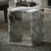 Azzurra Arabescato Marble Side Table 400mm -LUSSO STONE Sales azzurra arabescato marble side table 400mm p5263 34160 zoom