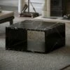 Azzurra Nero Marquina Marble Coffee Table 800mm -LUSSO STONE Sales azzurra nero marquina marble coffee table 800mm p5270 34270 zoom
