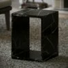 Azzurra Nero Marquina Marble Side Table 400mm 1 Azzurra Nero Marquina Marble Side Table 400mm -LUSSO STONE Sales azzurra nero marquina marble side table 400mm p5266 34267 zoom