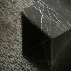 Azzurra Pietra Grey Marble Side Table 400mm -LUSSO STONE Sales azzurra pietra grey marble side table 400mm p5265 34257 zoom