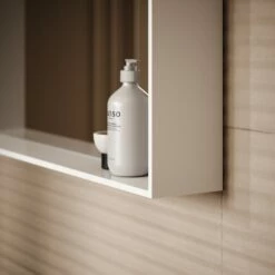 Calvi Stone Resin Shelf Mirror Matte 500mm -LUSSO STONE Sales calvi stone resin shelf mirror matte 500mm p275 45338 zoom