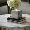 Cassini Arabescato Marble Square Candle Holder -LUSSO STONE Sales cassini arabescato marble square candle holder p5301 34467 zoom