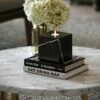 Cassini Nero Marquina Marble Square Candle Holder -LUSSO STONE Sales cassini nero marquina marble square candle holder p5304 34469 zoom