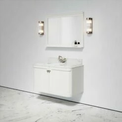 Charsley Carrara Marble Wall Mounted Vanity Unit (Matte Cream) 1000mm 11 Charsley Carrara Marble Wall Mounted Vanity Unit (Matte Cream) 1000mm -LUSSO STONE Sales charsley carrara marble wall mounted vanity unit matte cream 1000mm p3742 18384 zoom