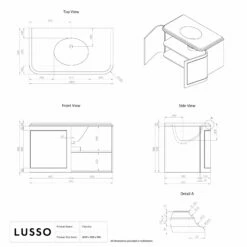 Charsley Carrara Marble Wall Mounted Vanity Unit (Matte Cream) 1000mm 13 Charsley Carrara Marble Wall Mounted Vanity Unit (Matte Cream) 1000mm -LUSSO STONE Sales charsley carrara marble wall mounted vanity unit matte cream 1000mm p3742 39246 zoom