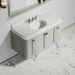 Charsley Carrara Marble Wall Mounted Vanity Unit (Matte Stone) 1200mm 10 Charsley Carrara Marble Wall Mounted Vanity Unit (Matte Stone) 1200mm -LUSSO STONE Sales charsley carrara marble wall mounted vanity unit matte stone 1200mm p3750 18425 zoom