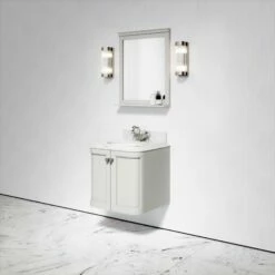 Charsley Carrara Marble Wall Mounted Vanity Unit (Matte Stone) 600mm 11 Charsley Carrara Marble Wall Mounted Vanity Unit (Matte Stone) 600mm -LUSSO STONE Sales charsley carrara marble wall mounted vanity unit matte stone 600mm p3752 18436 zoom