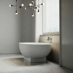 Cocoon Freestanding Stone Bath 1800mm -LUSSO STONE Sales cocoon freestanding stone bath 1800mm p24 17454 zoom