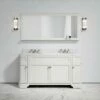 Connaught Carrara Marble Floorstanding Vanity Unit (Matte Cream) 1600mm -LUSSO STONE Sales connaught carrara marble floorstanding vanity unit matte cream 1600mm p3642 18754 zoom