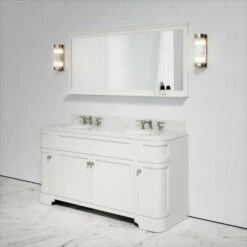 Connaught Carrara Marble Floorstanding Vanity Unit (Matte Cream) 1600mm 12 Connaught Carrara Marble Floorstanding Vanity Unit (Matte Cream) 1600mm -LUSSO STONE Sales connaught carrara marble floorstanding vanity unit matte cream 1600mm p3642 18756 zoom