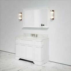 Connaught Carrara Marble Floorstanding Vanity Unit (Matte White) 1200mm 14 Connaught Carrara Marble Floorstanding Vanity Unit (Matte White) 1200mm -LUSSO STONE Sales connaught carrara marble floorstanding vanity unit matte white 1200mm p3634 18731 zoom