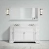 Connaught Carrara Marble Floorstanding Vanity Unit (Matte White) 1600mm -LUSSO STONE Sales connaught carrara marble floorstanding vanity unit matte white 1600mm p3632 18749 zoom