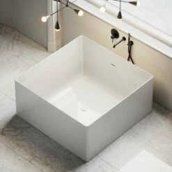 Consero Freestanding Square Stone Bath 1200mm 10 Consero Freestanding Square Stone Bath 1200mm -LUSSO STONE Sales consero freestanding square stone bath 1200mm p1684 22035 zoom