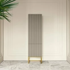 Couture Beauty Storage Cabinet Matte Velvet Beige 500mm -LUSSO STONE Sales couture beauty storage cabinet matte velvet beige 500mm p4731 26421 zoom