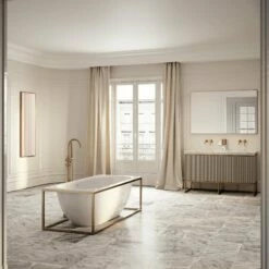 Couture Large Brushed Gold Mirror 1400mm 8 Couture Large Brushed Gold Mirror 1400mm -LUSSO STONE Sales couture large brushed gold mirror 1400mm p4692 37956 zoom