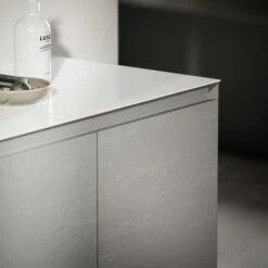 Cubik Pale Grey Wood Grain Vanity Unit 1500mm -LUSSO STONE Sales cubik pale grey wood grain vanity unit 1500mm p6604 43004 zoom