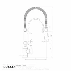 Deco Claridge Polished Nickel Traditional Pull Out Kitchen Mixer Tap 13 Deco Claridge Polished Nickel Traditional Pull Out Kitchen Mixer Tap -LUSSO STONE Sales deco claridge polished nickel traditional pull out kitchen mixer tap p4390 35786 zoom