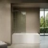 Doccia Chrome Frameless Folding Bath Shower Screen 900mm -LUSSO STONE Sales doccia chrome frameless folding bath shower screen 900mm p6897 45473 zoom
