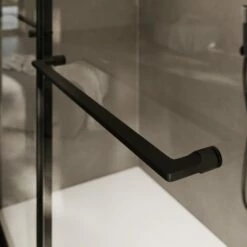 Dolce Matte Black Sliding Door With Soft Close (All Sizes) -LUSSO STONE Sales dolce matte black sliding door with soft close all sizes p6926 42931 zoom