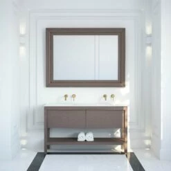 Dorchester Light Wenge Mirror 1500mm