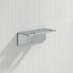Double Soap Dispenser Wall Bracket Brushed Stainless -LUSSO STONE Sales double soap dispenser wall bracket brushed stainless p4017 25954 zoom