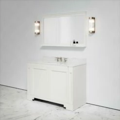 Eaton Carrara Marble Floorstanding Vanity Unit (Matte Cream) 1200mm -LUSSO STONE Sales eaton carrara marble floorstanding vanity unit matte cream 1200mm p3771 18786 zoom