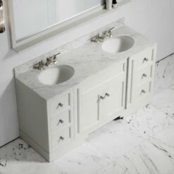 Eaton Carrara Marble Floorstanding Vanity Unit (Matte Cream) 1600mm 10 Eaton Carrara Marble Floorstanding Vanity Unit (Matte Cream) 1600mm -LUSSO STONE Sales eaton carrara marble floorstanding vanity unit matte cream 1600mm p3770 22689 zoom
