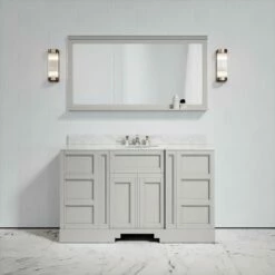 Eaton Carrara Marble Floorstanding Vanity Unit (Matte Stone) 1400mm 12 Eaton Carrara Marble Floorstanding Vanity Unit (Matte Stone) 1400mm -LUSSO STONE Sales eaton carrara marble floorstanding vanity unit matte stone 1400mm p3776 22666 zoom