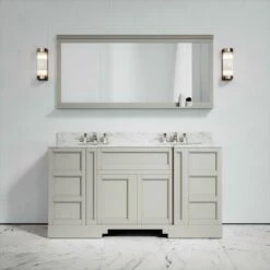 Eaton Carrara Marble Floorstanding Vanity Unit (Matte Stone) 1600mm 12 Eaton Carrara Marble Floorstanding Vanity Unit (Matte Stone) 1600mm -LUSSO STONE Sales eaton carrara marble floorstanding vanity unit matte stone 1600mm p3774 22678 zoom