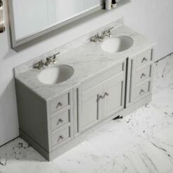 Eaton Carrara Marble Floorstanding Vanity Unit (Matte Stone) 1600mm 10 Eaton Carrara Marble Floorstanding Vanity Unit (Matte Stone) 1600mm -LUSSO STONE Sales eaton carrara marble floorstanding vanity unit matte stone 1600mm p3774 22681 zoom