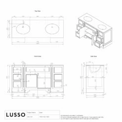 Eaton Carrara Marble Floorstanding Vanity Unit (Matte Stone) 1600mm 13 Eaton Carrara Marble Floorstanding Vanity Unit (Matte Stone) 1600mm -LUSSO STONE Sales eaton carrara marble floorstanding vanity unit matte stone 1600mm p3774 36052 zoom
