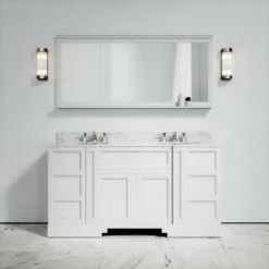 Eaton Carrara Marble Floorstanding Vanity Unit (Matte White) 1600mm 12 Eaton Carrara Marble Floorstanding Vanity Unit (Matte White) 1600mm -LUSSO STONE Sales eaton carrara marble floorstanding vanity unit matte white 1600mm p3761 22682 zoom