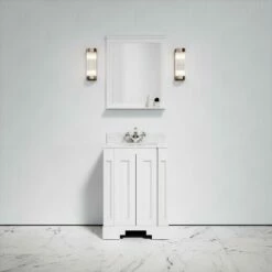 Eaton Carrara Marble Floorstanding Vanity Unit (Matte White) 600mm 12 Eaton Carrara Marble Floorstanding Vanity Unit (Matte White) 600mm -LUSSO STONE Sales eaton carrara marble floorstanding vanity unit matte white 600mm p3764 18544 zoom