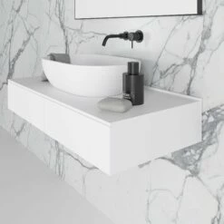 Edge Wall Hung Vanity Drawer Unit 1000mm 15 Edge Wall Hung Vanity Drawer Unit 1000mm -LUSSO STONE Sales edge wall hung vanity drawer unit 1000mm p424 10418 zoom