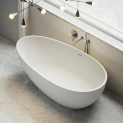 LUSSO STONE Sales -LUSSO STONE Sales egg shell freestanding stone bath 1600mm p507 17443 zoom