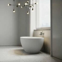 Egg Shell Freestanding Stone Bath 1600mm -LUSSO STONE Sales egg shell freestanding stone bath 1600mm p507 17444 zoom