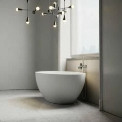 Egg Shell Freestanding Stone Bath 1700mm 9 Egg Shell Freestanding Stone Bath 1700mm -LUSSO STONE Sales egg shell freestanding stone bath 1700mm p21 17434 zoom