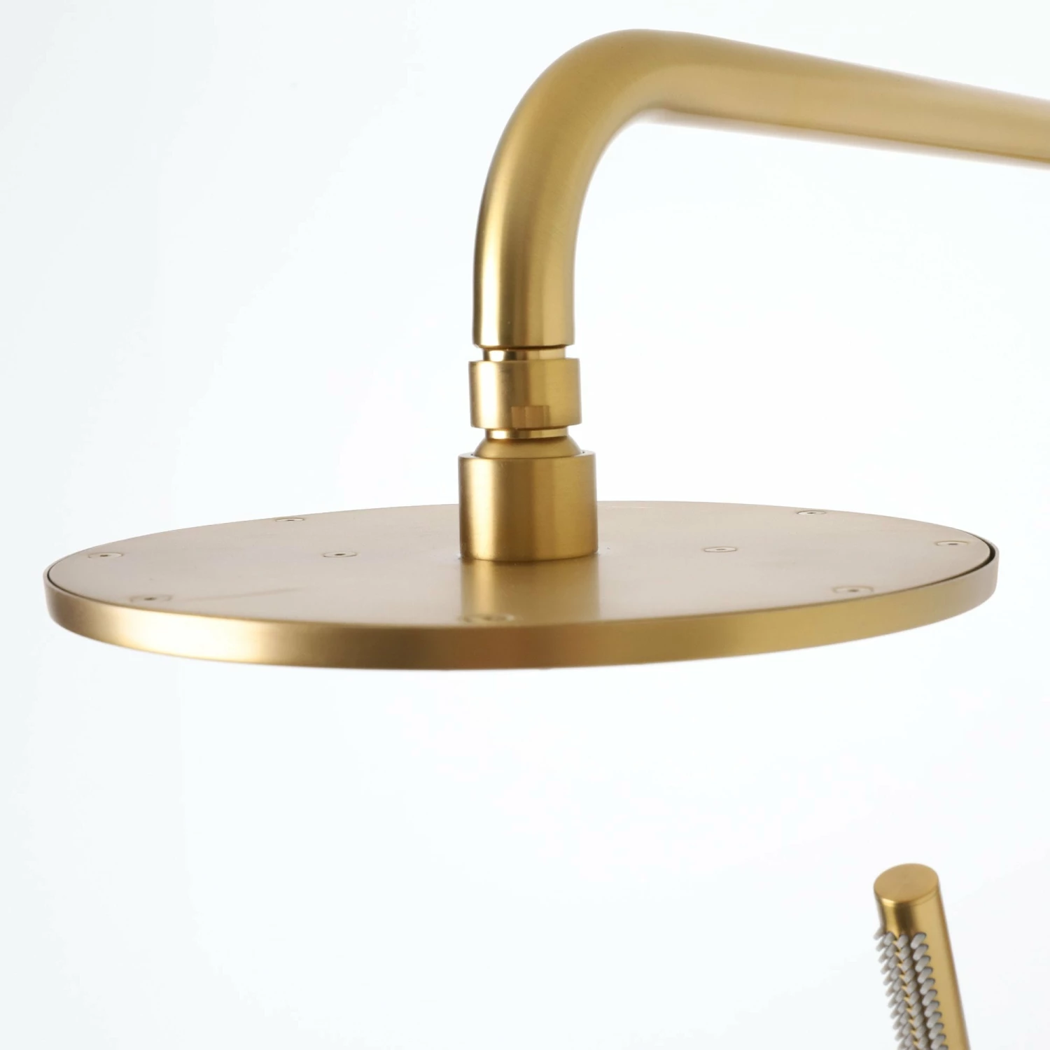 Elegance Brushed Gold Exposed Thermostatic Bar Shower With Riser 7 Elegance Brushed Gold Exposed Thermostatic Bar Shower With Riser - Image 5