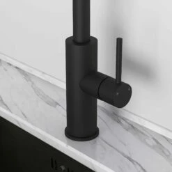 Elegance Pull Out Kitchen Mixer Tap Matte Black 10 Elegance Pull Out Kitchen Mixer Tap Matte Black -LUSSO STONE Sales elegance pull out kitchen mixer tap matte black p4072 22859 zoom