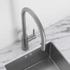 Elegance Pull Out Kitchen Mixer Tap & Vello Undermount Sink In Stainless
