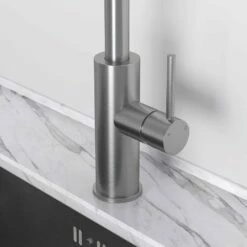 Elegance Pull Out Kitchen Mixer Tap & Vello Undermount Sink In Stainless -LUSSO STONE Sales elegance pull out kitchen mixer tap vello undermount sink in stainless p4949 26746 image