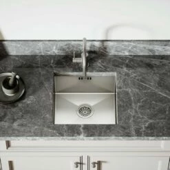Elegance Pull Out Kitchen Mixer Tap & Vello Undermount Sink In Stainless -LUSSO STONE Sales elegance pull out kitchen mixer tap vello undermount sink in stainless p4949 26747 image