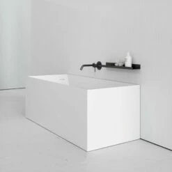 Ethos Mini Freestanding Stone Bath 1580mm -LUSSO STONE Sales ethos mini freestanding stone bath 1580mm p141 26556 zoom