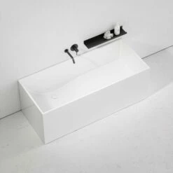 Ethos Mini Freestanding Stone Bath 1580mm -LUSSO STONE Sales ethos mini freestanding stone bath 1580mm p141 26557 zoom
