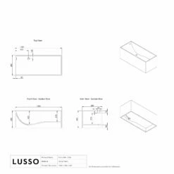 Ethos Mini Freestanding Stone Bath 1580mm -LUSSO STONE Sales ethos mini freestanding stone bath 1580mm p141 34909 zoom