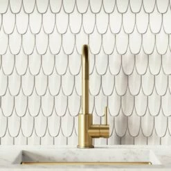 Flow Single Lever Kitchen Mixer Tap Brushed Gold -LUSSO STONE Sales flow single lever kitchen mixer tap brushed gold p1482 36886 zoom