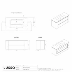 Fontane Vanity Unit With Stone Basin (Concrete Grey 1200mm) -LUSSO STONE Sales fontane vanity unit with stone basin concrete grey 1200mm p1906 35919 zoom