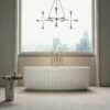 Jadore I Freestanding Fluted Stone Bath Matte Finish 1700mm -LUSSO STONE Sales jadore i freestanding fluted stone bath matte finish 1700mm p5068 28081 zoom
