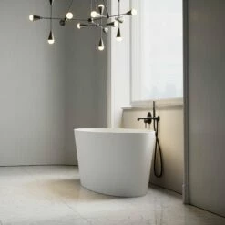 Kurv Freestanding Stone Bath 1600mm -LUSSO STONE Sales kurv freestanding stone bath 1600mm p71 17295 zoom